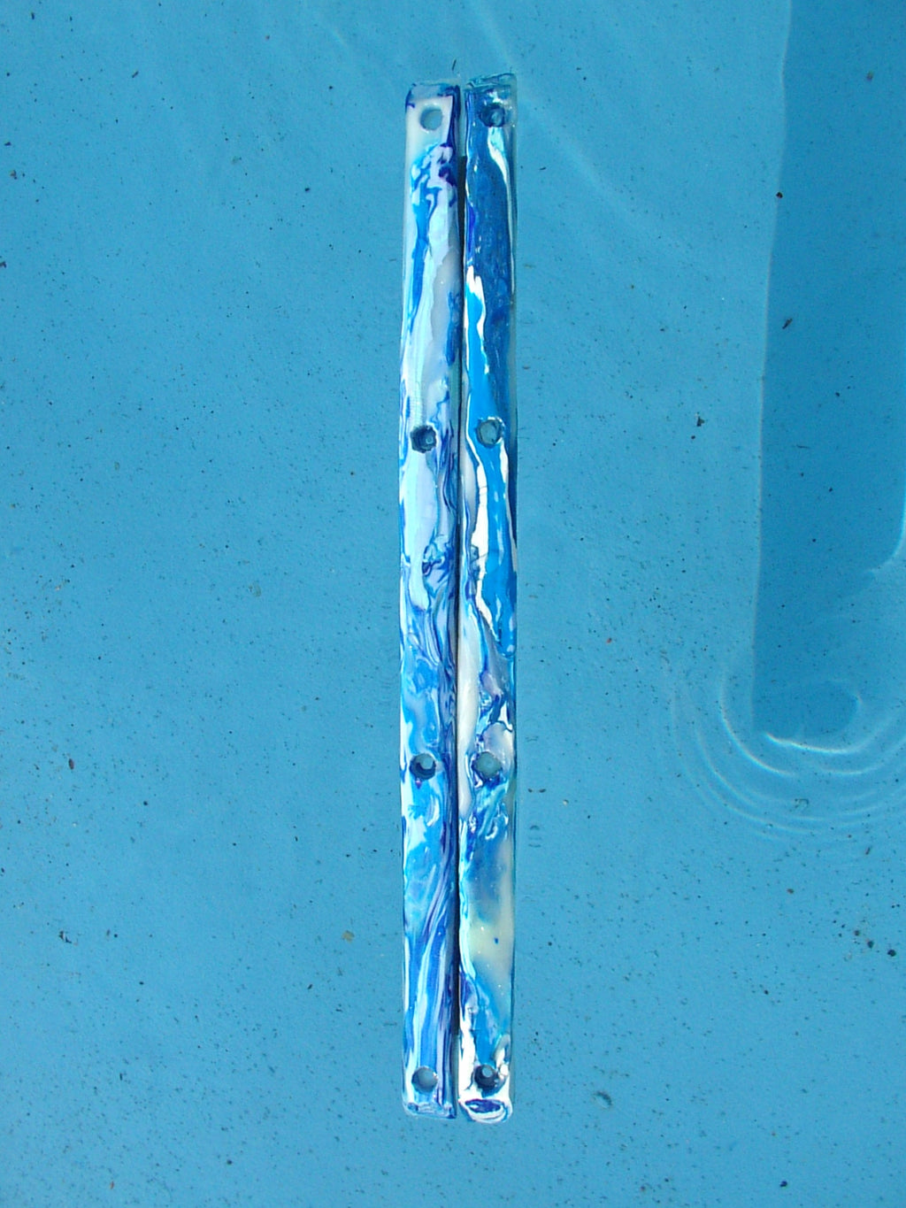 Ocean blue rails