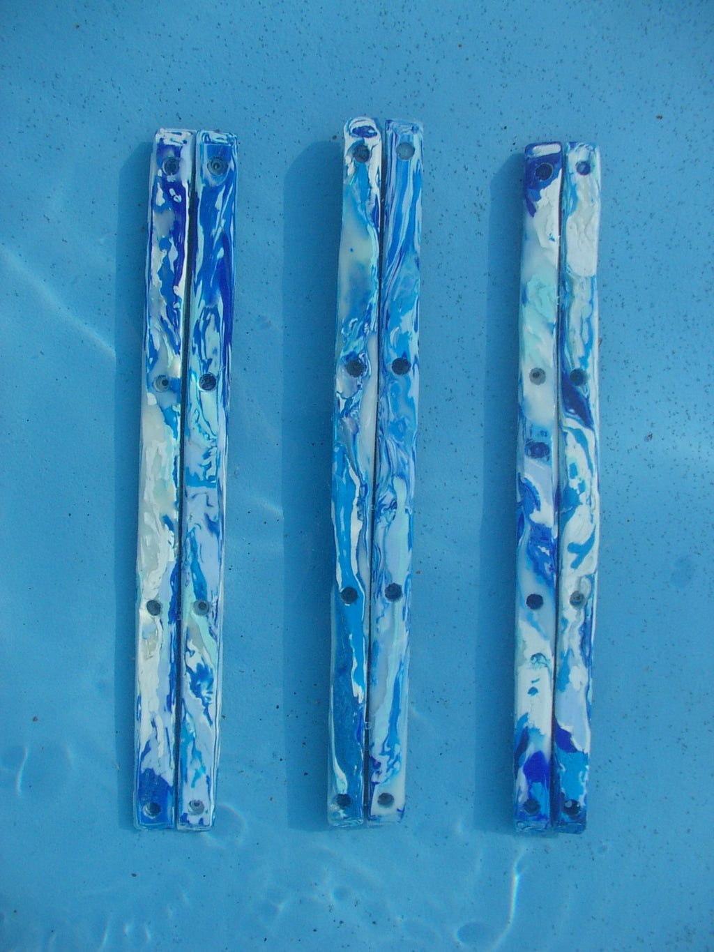 Ocean blue rails