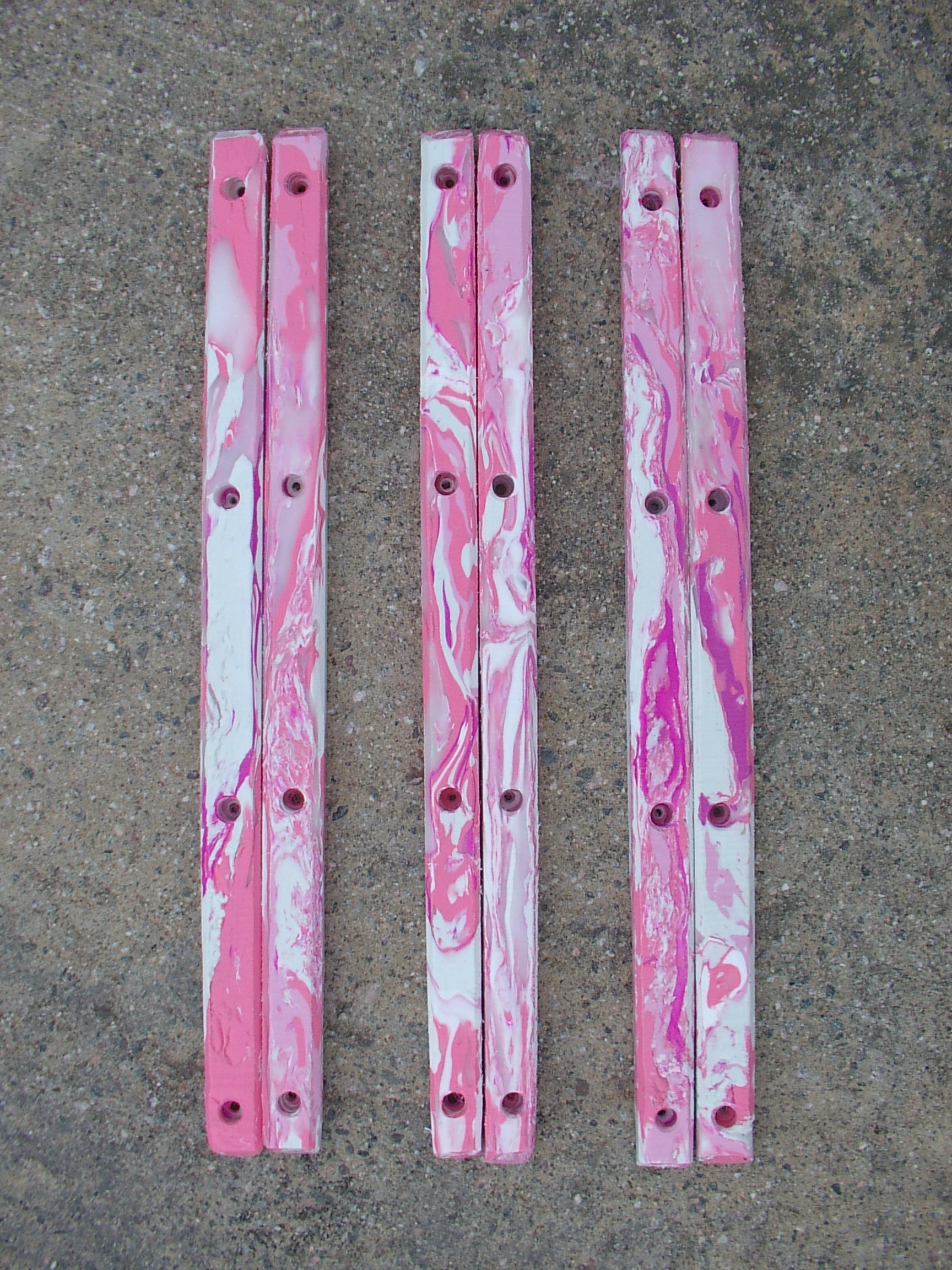 Hawaiian pink rails