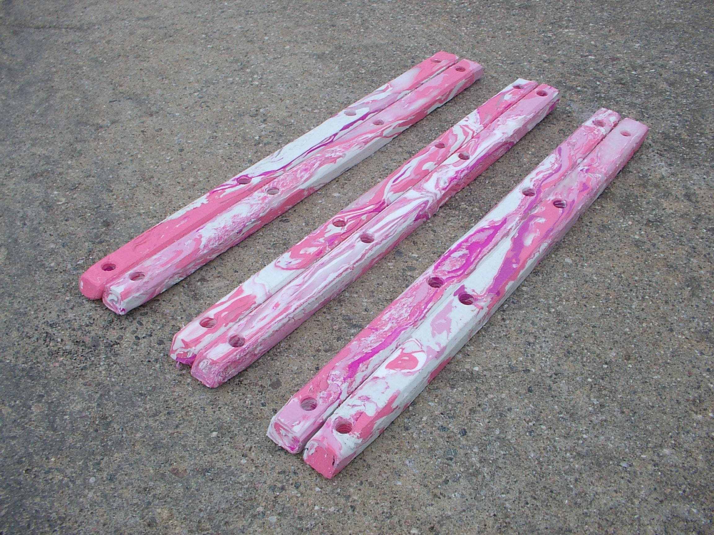 Hawaiian pink rails