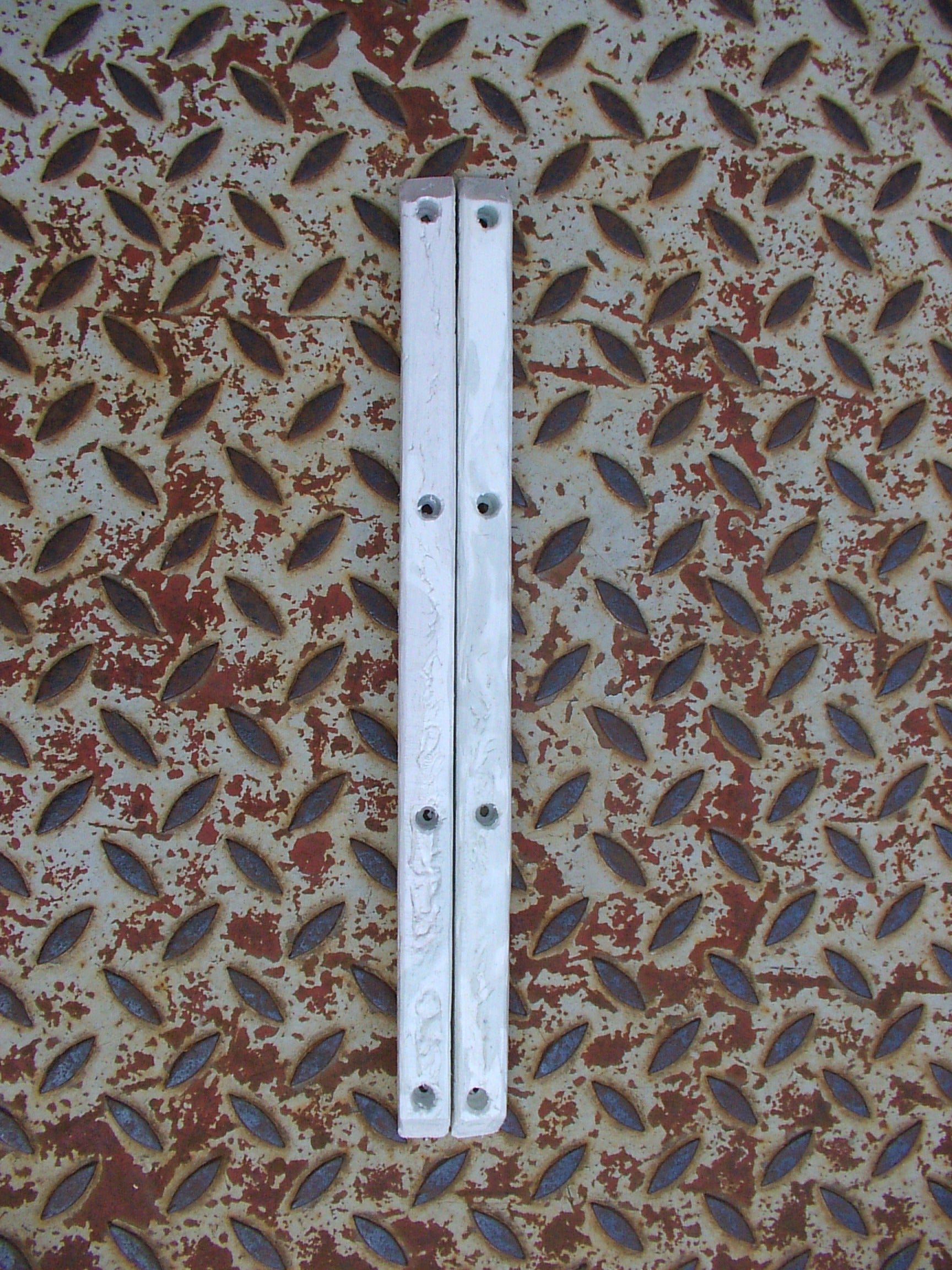 White rails