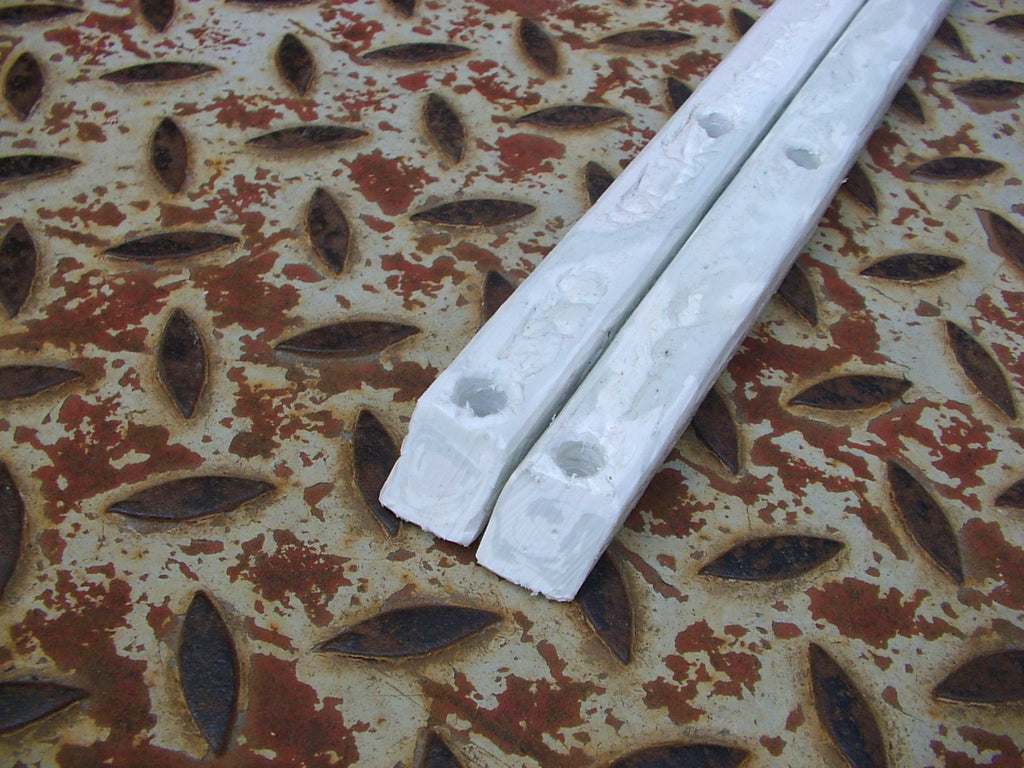 White rails
